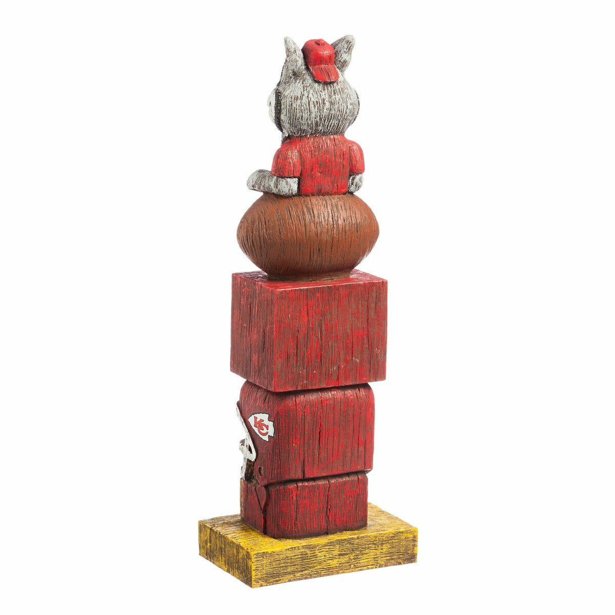 Kansas City Chiefs Tiki Team Totem Garden Statue