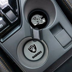 Las Vegas Raiders Car Coaster Set, 2pc
