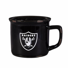 Las Vegas Raiders Ceramic Camp Cup with Enamel Finish, 14oz