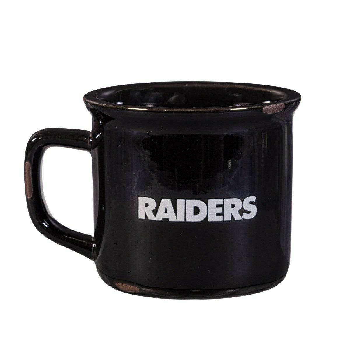 Las Vegas Raiders Ceramic Camp Cup with Enamel Finish, 14oz