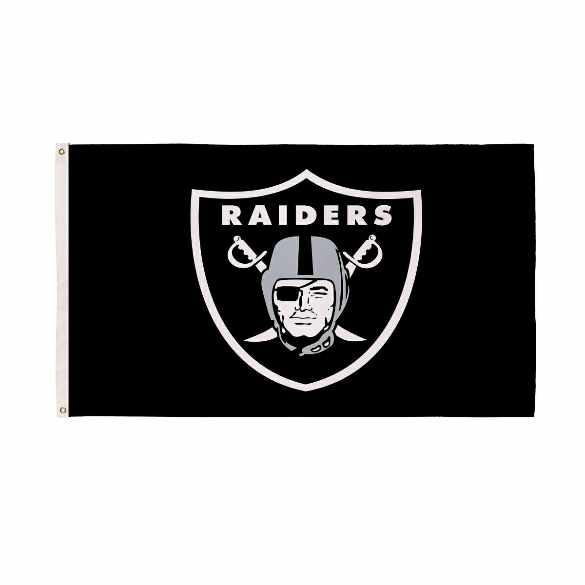 Las Vegas Raiders Single Sided Estate Flag with 2 Grommets, 3'x5'