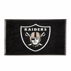 3'x5' Large USA Indoor Outdoor Outdoor Entryway Mat, Las Vegas Raiders