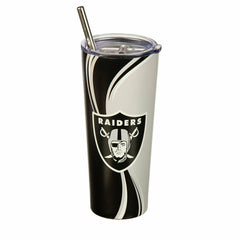 Stainless Steel Tumbler, 20oz, Las Vegas Raiders