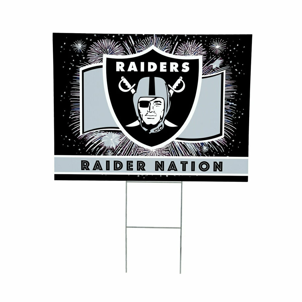 Las Vegas Raiders Yard Sign, Patriotic