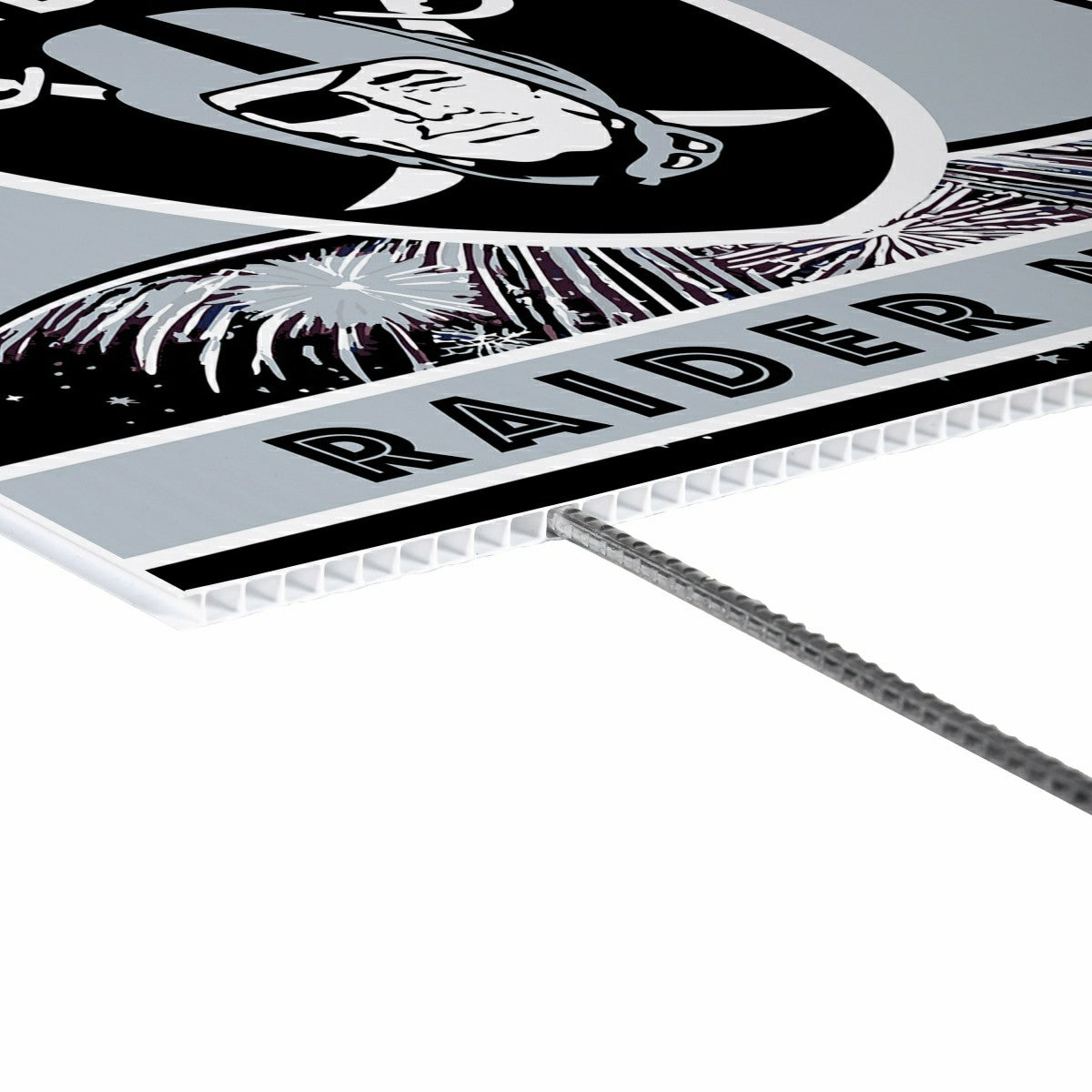 Las Vegas Raiders Yard Sign, Patriotic