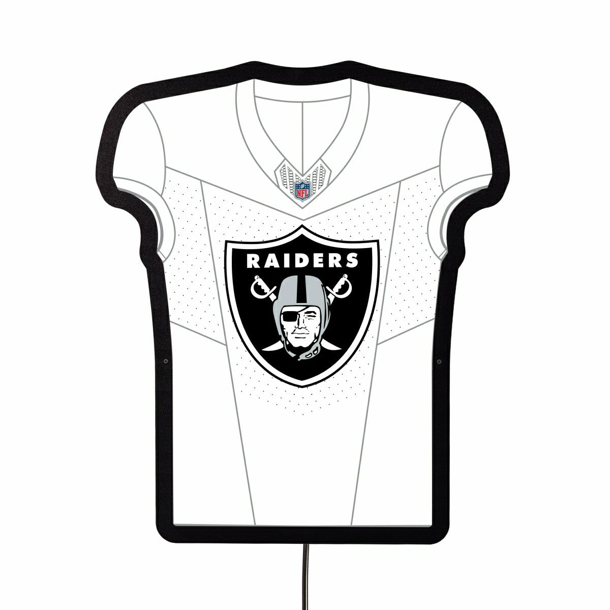 Las Vegas Raiders NFL Football Jersey Edgelite LED Decor