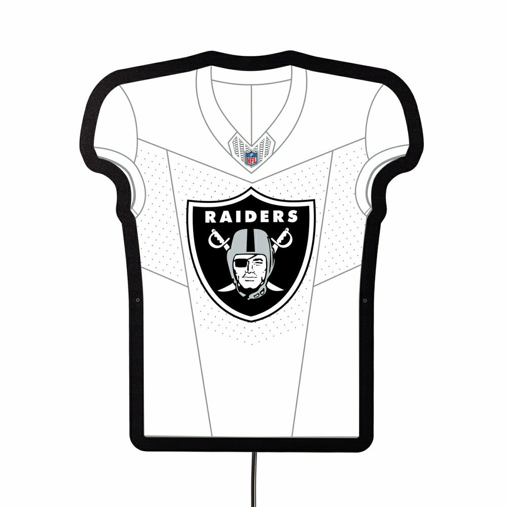 Las Vegas Raiders NFL Football Jersey Edgelite LED Decor