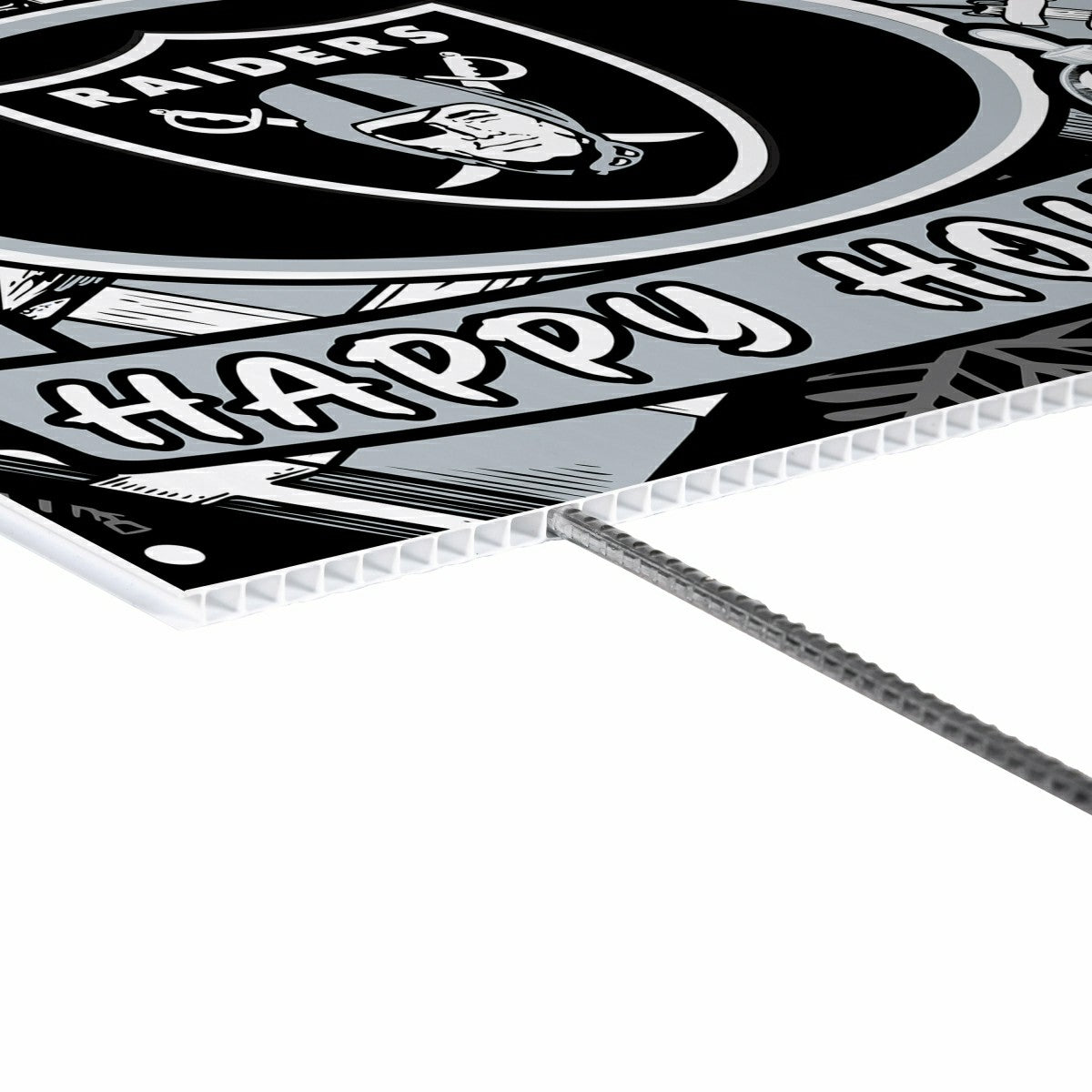 Las Vegas Raiders Coroplast Yard Sign, Holiday