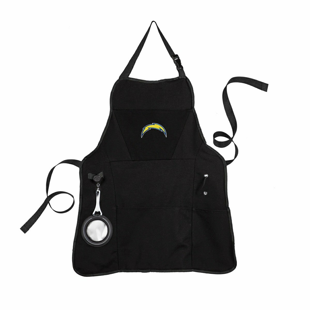 Grill Apron, Black, Los Angeles Chargers