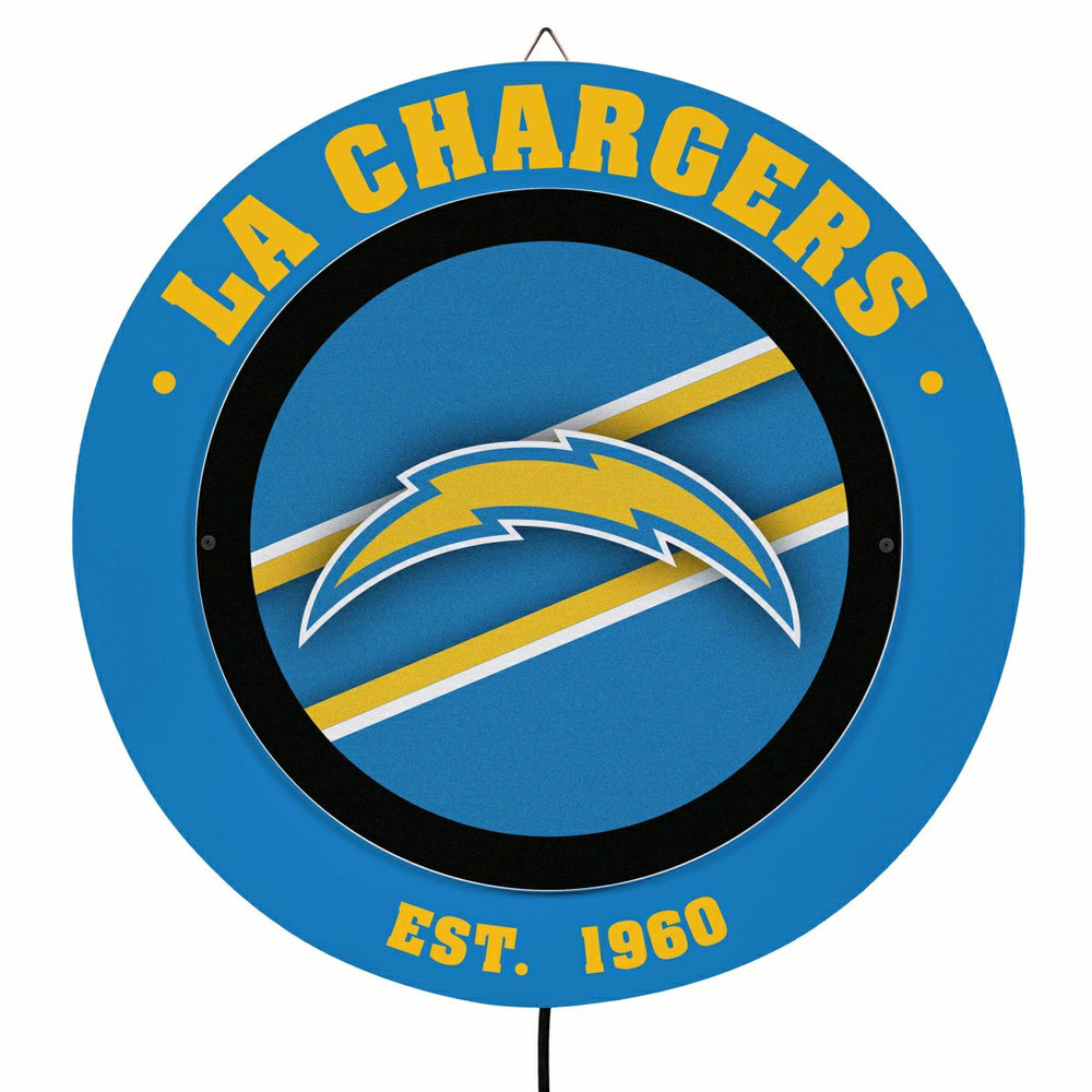 Los Angeles Chargers, Metal Lite, Round