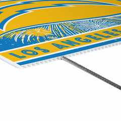 Los Angeles Chargers Yard Sign, Patriotic