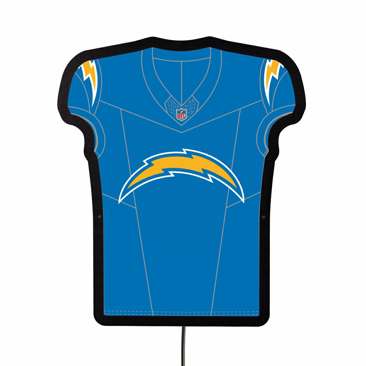 Los Angeles Chargers NFL Football Jersey Edgelite LED Decor