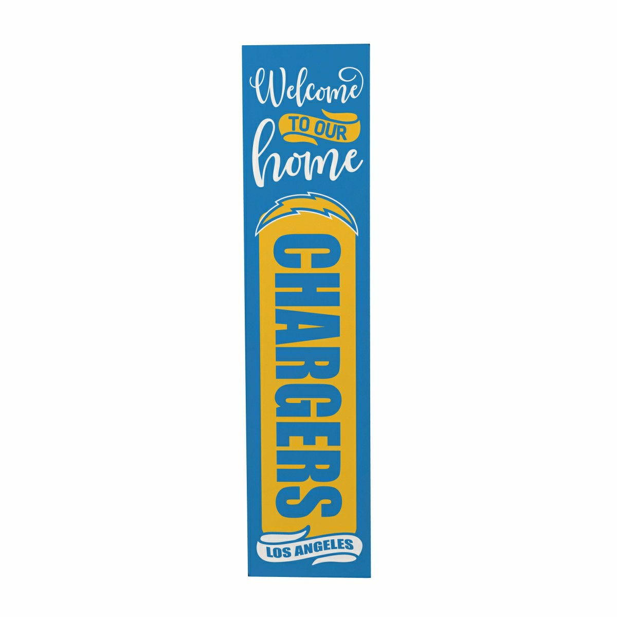 47" Double Sided Leaner, Los Angeles Chargers, Halloween