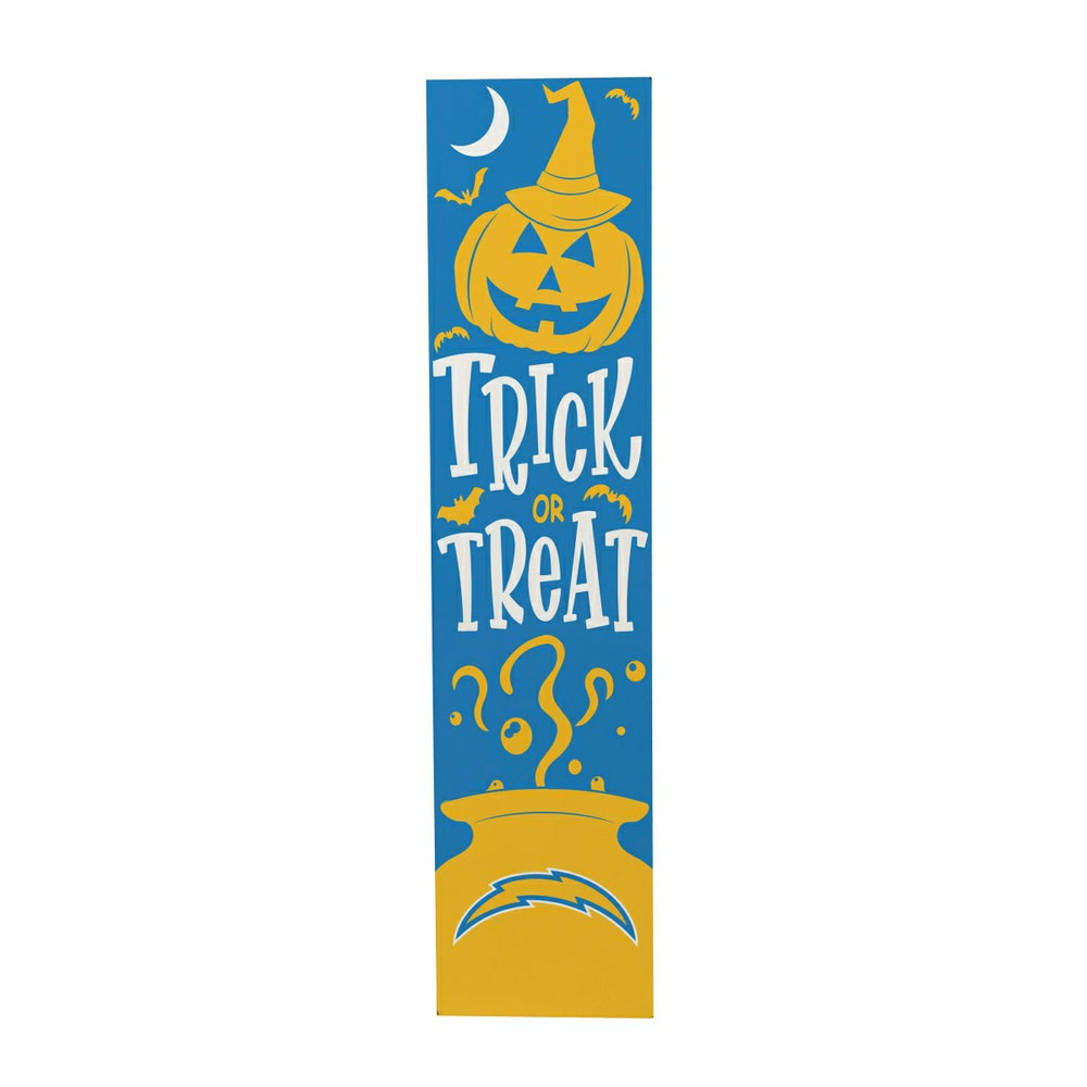 47" Double Sided Leaner, Los Angeles Chargers, Halloween