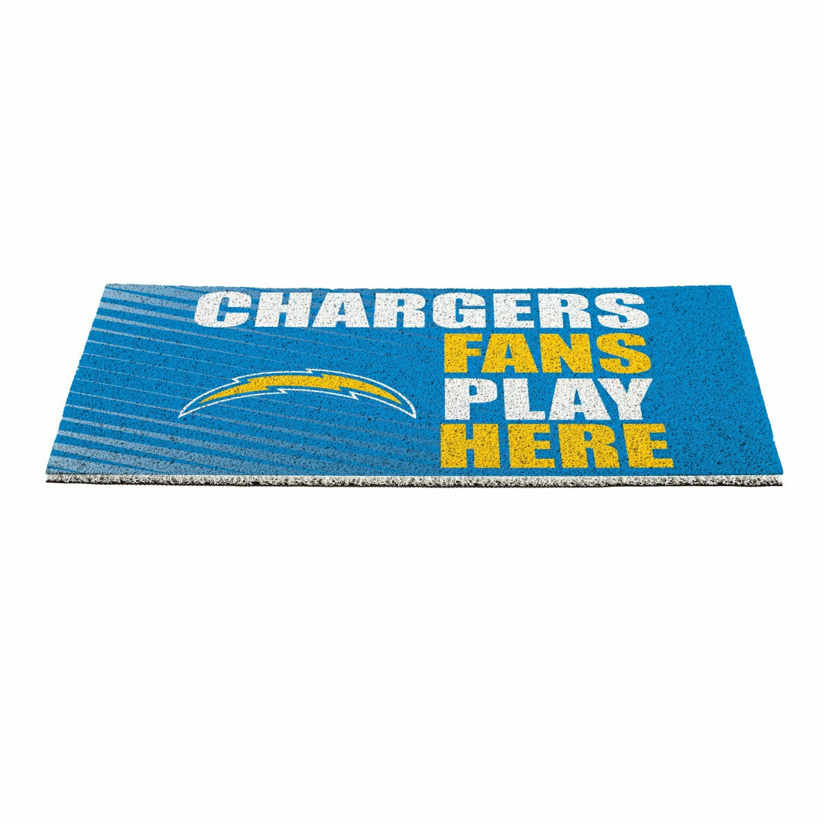 Los Angeles Chargers Fan Mat, 28"x16"