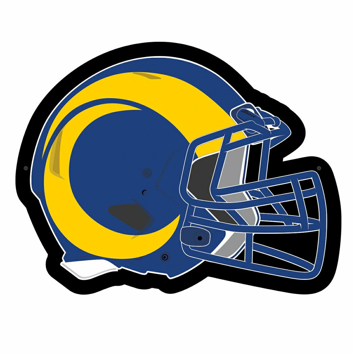 LED Wall Decor, Helmet, Los Angeles Rams