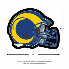 LED Wall Decor, Helmet, Los Angeles Rams