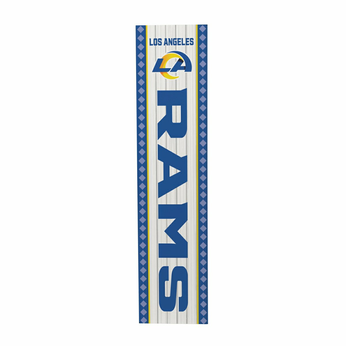 47" Double Sided Leaner, Los Angeles Rams, Christmas