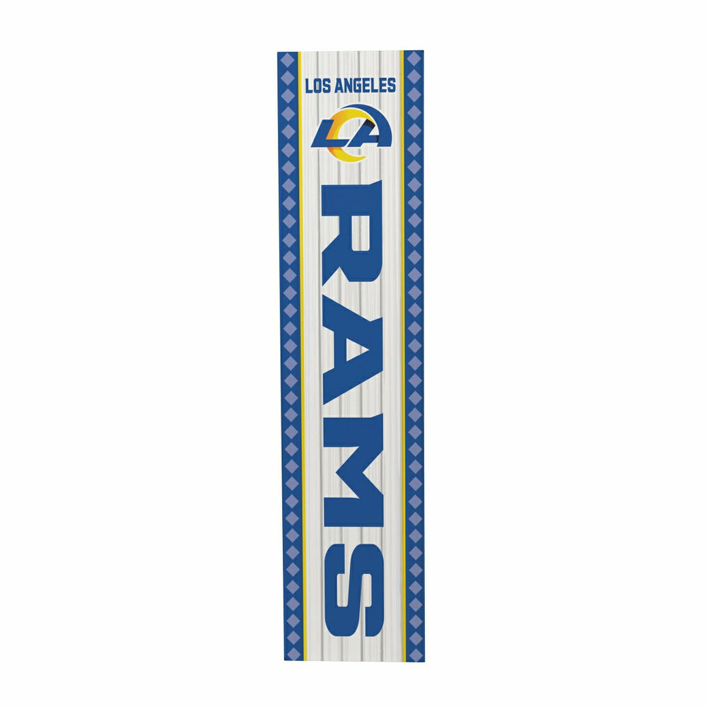 47" Double Sided Leaner, Los Angeles Rams, Christmas