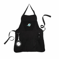 Grill Apron, Black, Miami Dolphins
