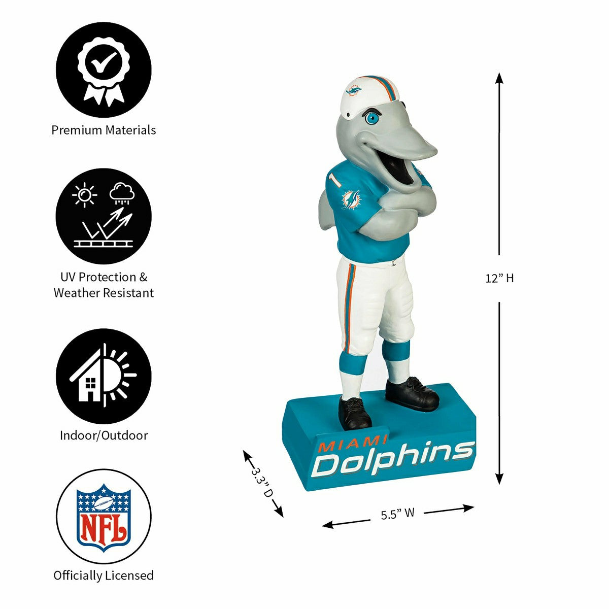 Miami Dolphins Mascot Statue | MyEvergreen