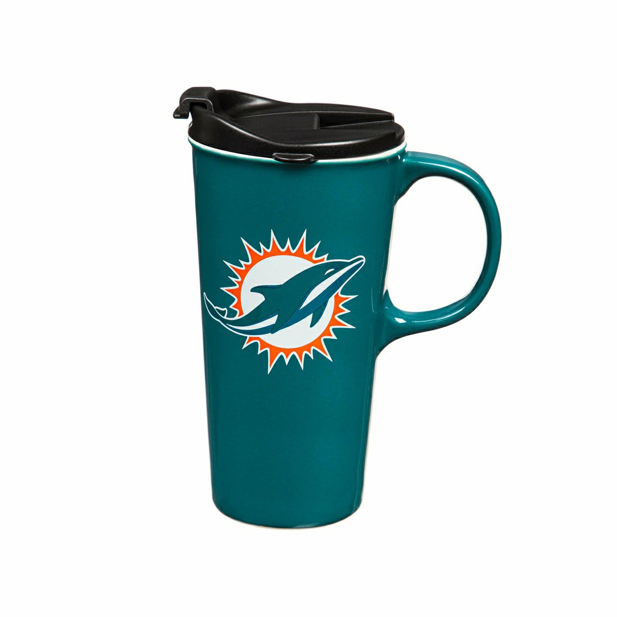 Miami Dolphins, 17oz Boxed Travel Latte