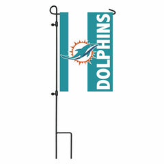 Miami Dolphins Embellished Garden Flag