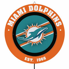 Miami Dolphins, Metal Lite, Round