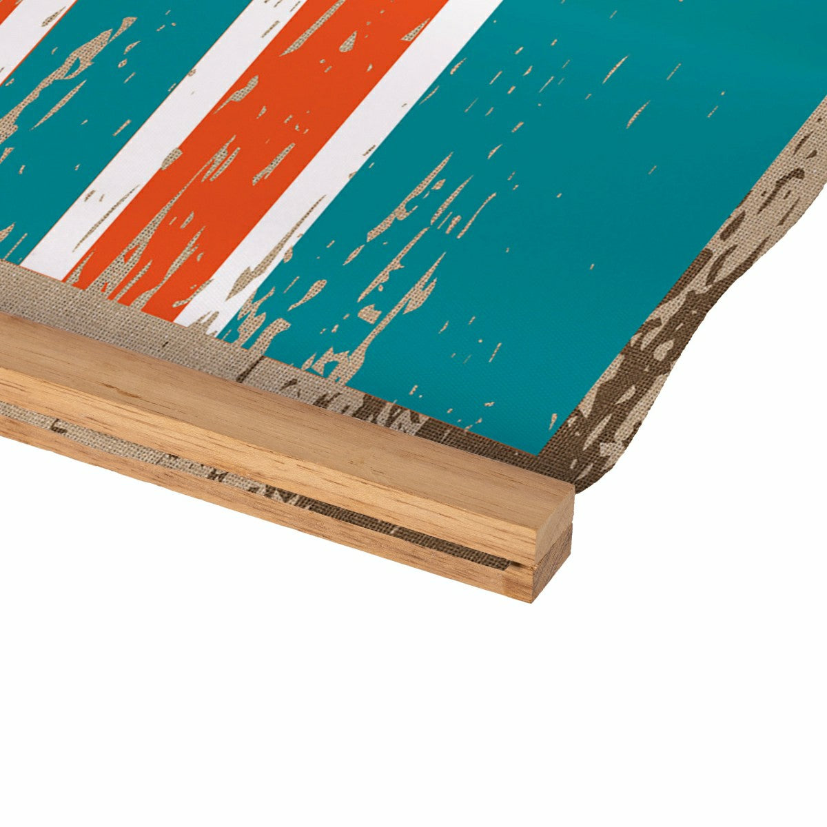 Miami Dolphins, Canvas Wall Tapestry, Medium, 36x24