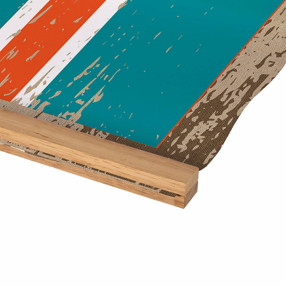 Miami Dolphins, Canvas Wall Tapestry, Large, 54x36