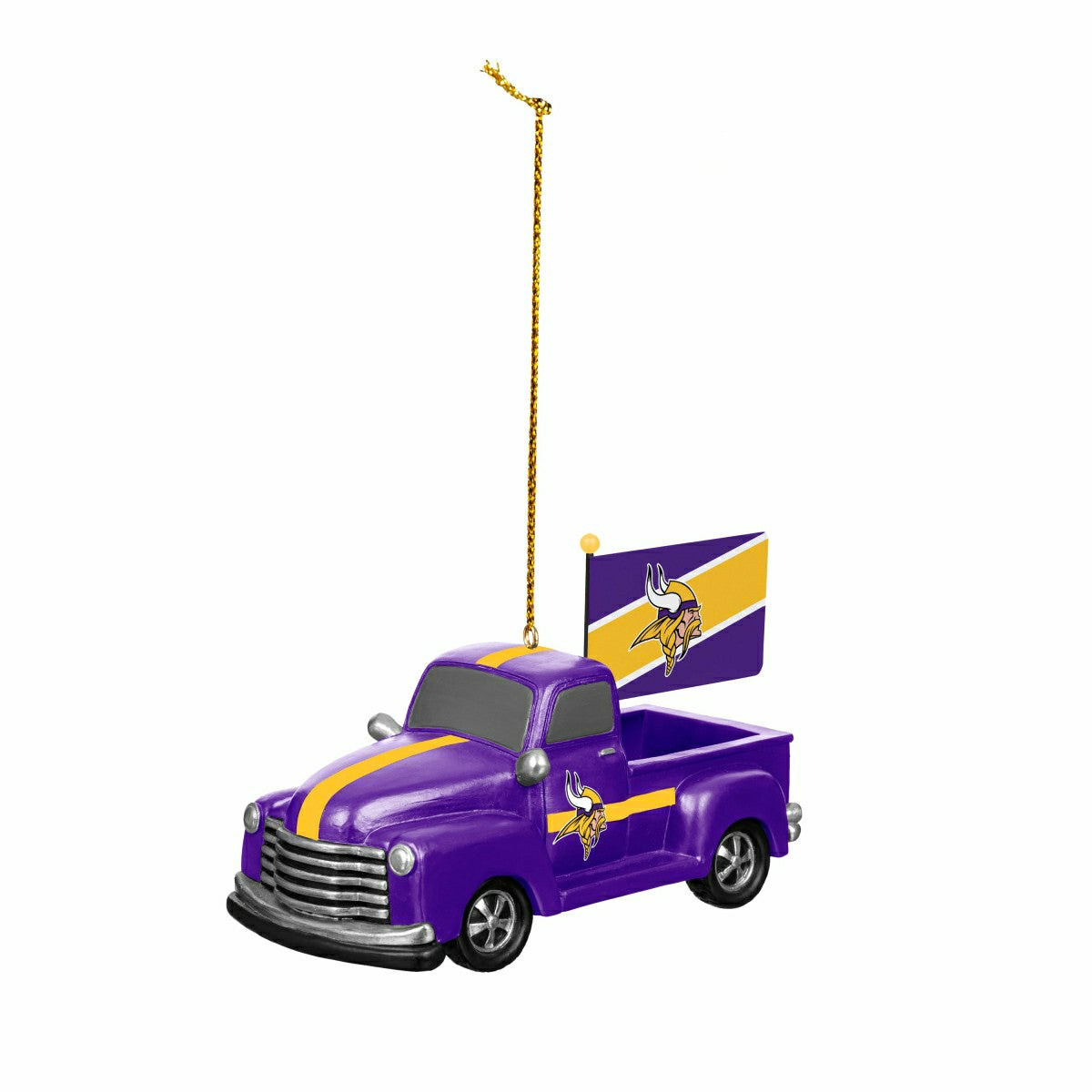 Minnesota Vikings Mini Tabletop Rally Truck, Set of 2