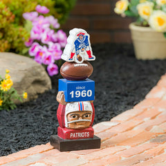 Vintage Football Garden Statue, New England Patriots