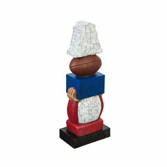 Vintage Football Garden Statue, New England Patriots