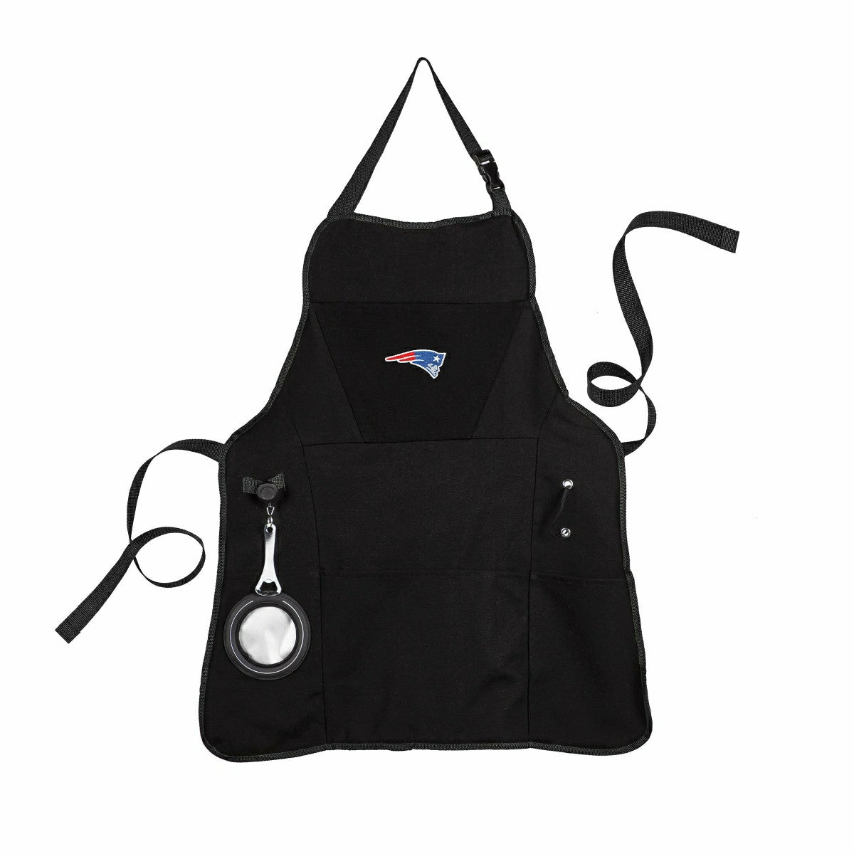 Grill Apron, Black, New England Patriots