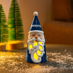 New England Patriots Santa LED Statuary, 8"