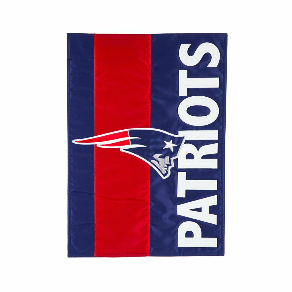 New England Patriots Embellished Garden Flag