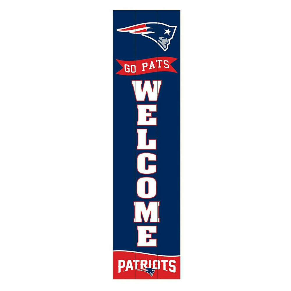 New England Patriots Large Single Sided Leaner, 46"