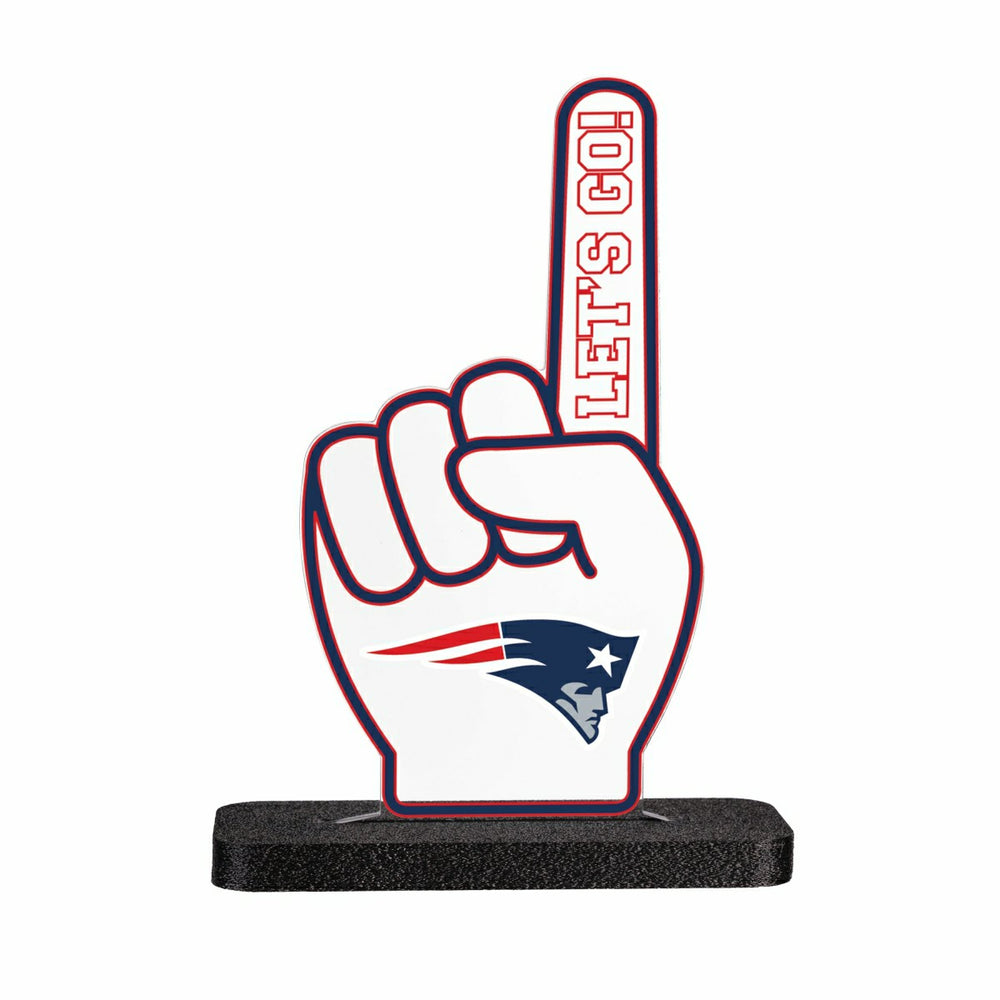 New England Patriots NFL Football Foam Finger Desklite LED Decor