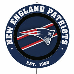 New England Patriots, Metal Lite, Round