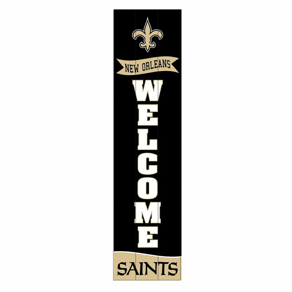 New Orleans Saints Large Single Sided Leaner, 46"