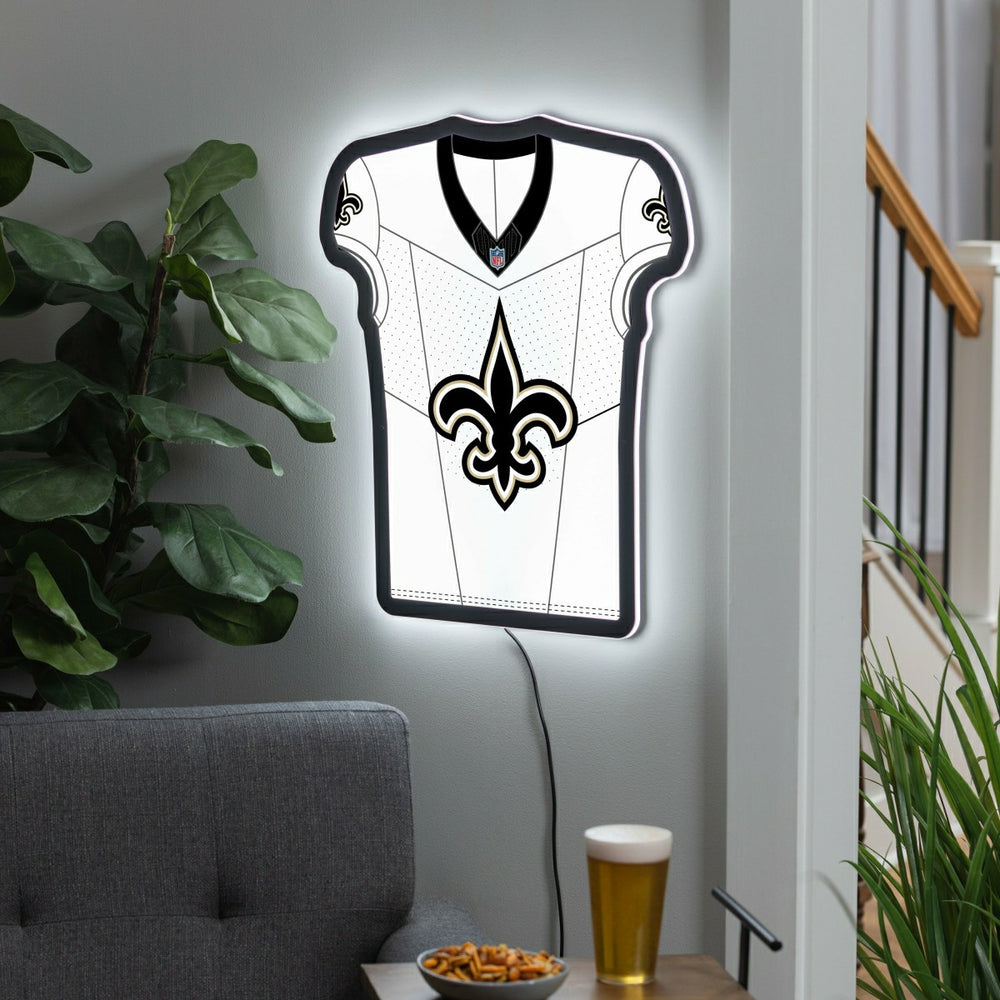 New Orleans Saints NFL Football Jersey Edgelite LED Decor