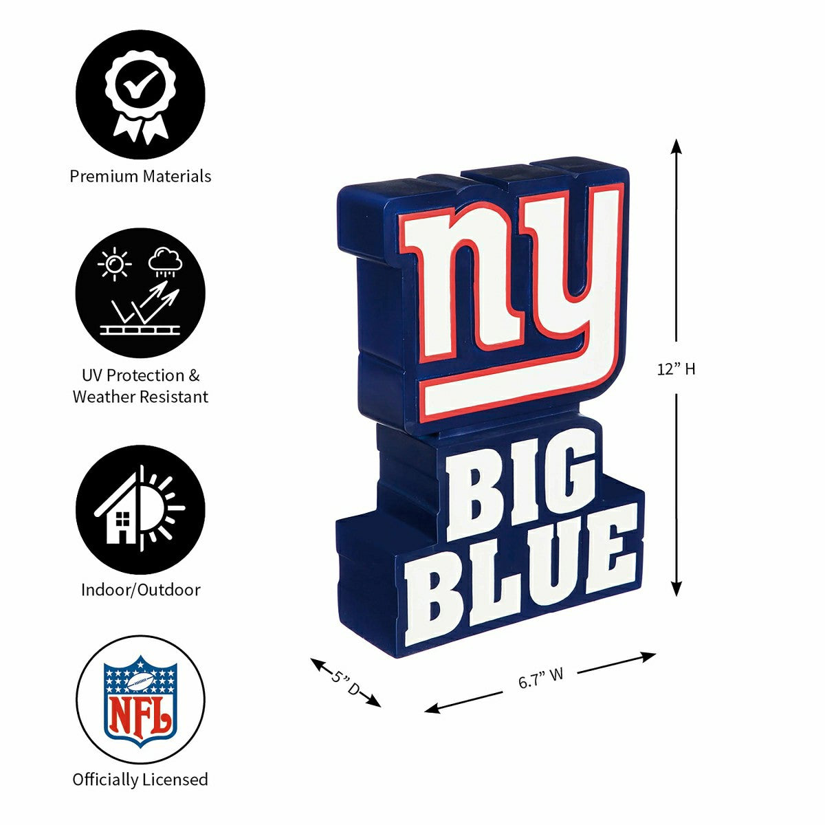 New York Giants Mascot Statue | MyEvergreen