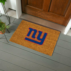 Coir Mat, 16"x28", New York Giants