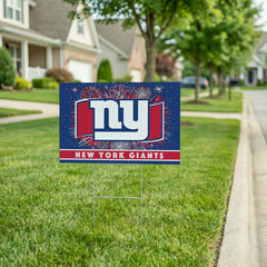 New York Giants Yard Sign, Patriotic
