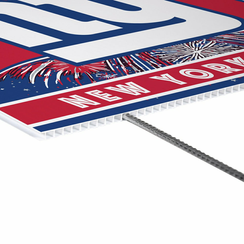 New York Giants Yard Sign, Patriotic