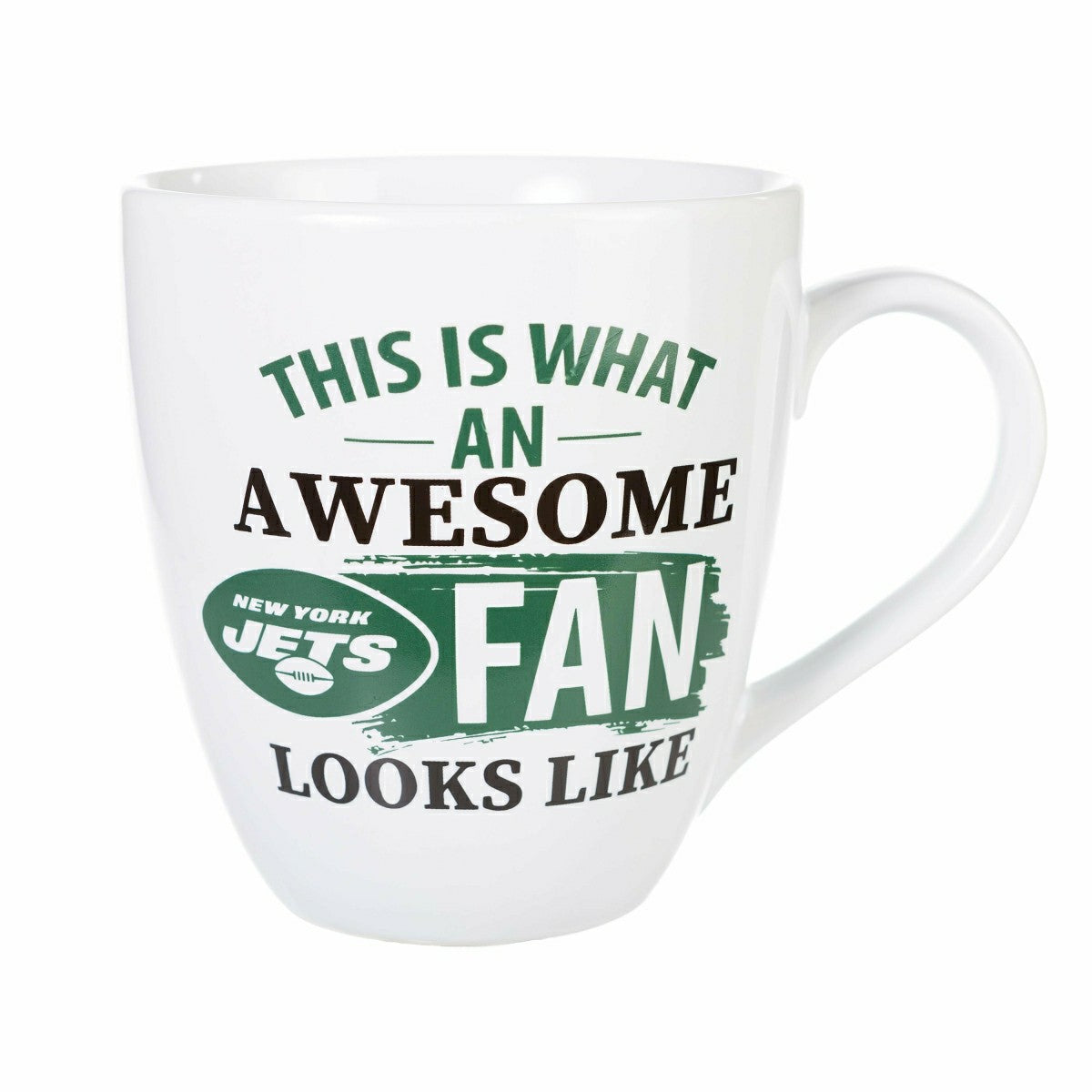 New York Jets, Ceramic Cup O'Java 17oz Gift Set