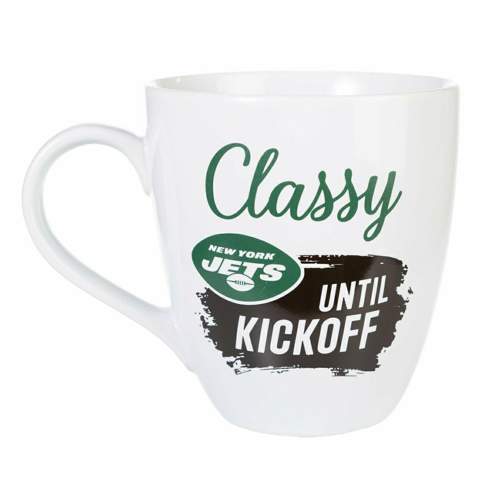 New York Jets, Ceramic Cup O'Java 17oz Gift Set