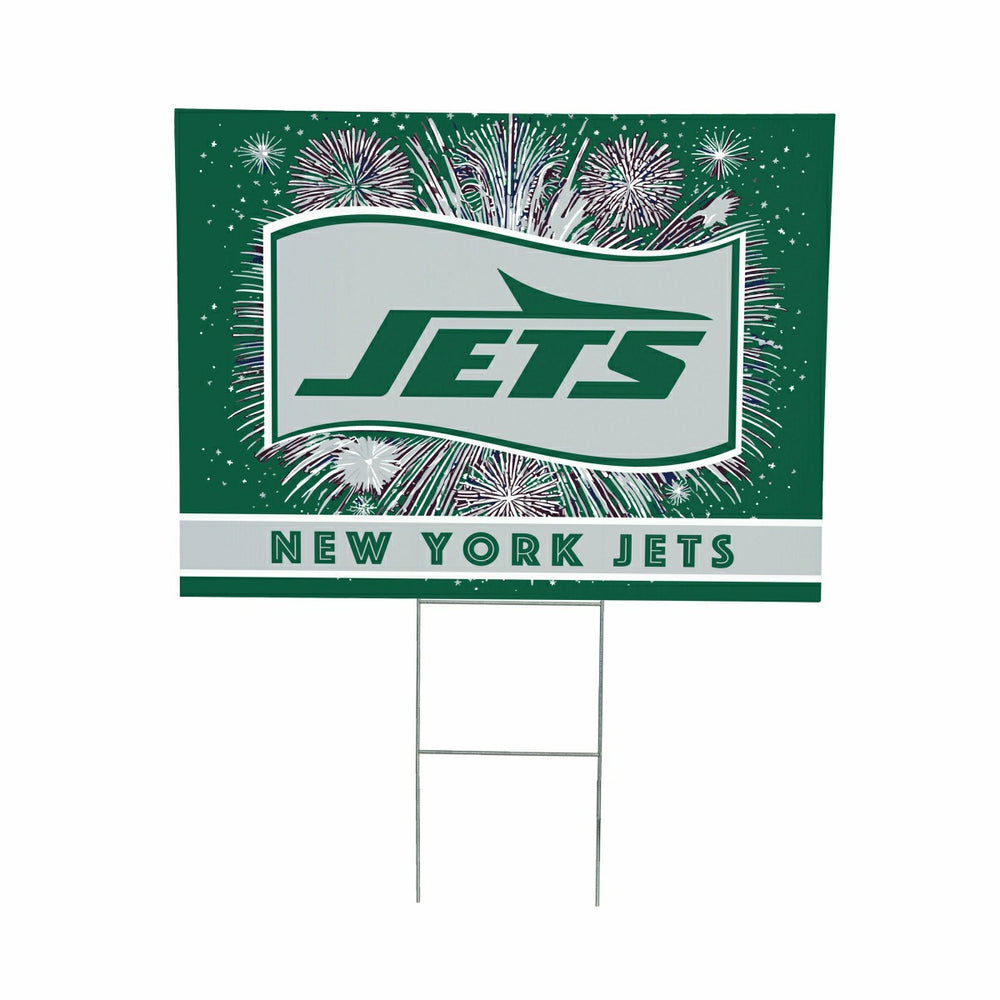 New York Jets Yard Sign, Patriotic