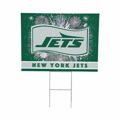 New York Jets Yard Sign, Patriotic