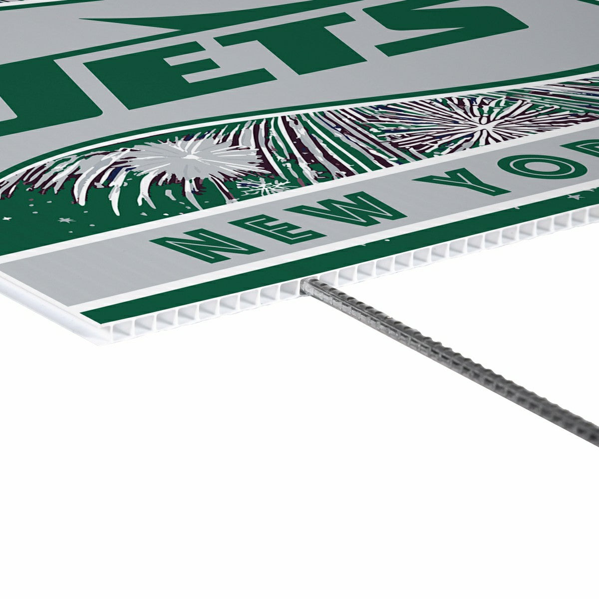 New York Jets Yard Sign, Patriotic